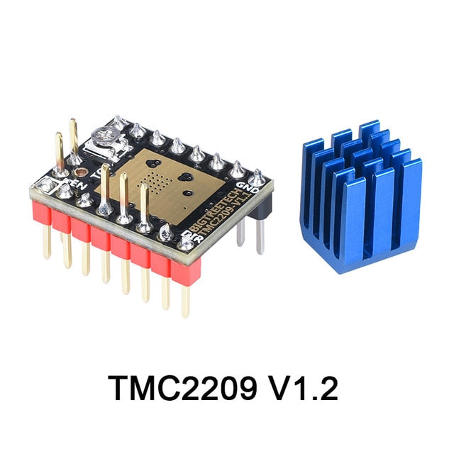 BIGTREETECH TMC2209 V1.2 controlador de Motor paso a paso TMC2208 UART 2.8A piezas de impresora 3D TMC2130 para BTT SKR V1. 4 SKR Mini E3 SKR 2