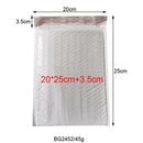 50 Pcs Of Different Specifications White Bag Foam Envelope Foam Foil Office Packaging Envelope Moistureproof Vibration Bag