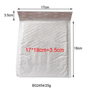 50 Pcs Of Different Specifications White Bag Foam Envelope Foam Foil Office Packaging Envelope Moistureproof Vibration Bag