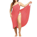 Oufisun, pareo De talla grande para mujer, vestido playero envolvente, Bikini, traje De baño para mujer, bata De playa, Túnica para mujer, caftán