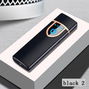 Dual ARC Electric Lighter USB Rechargable Plasma Cigarette Lighter For Smoking Windproof Flameless Lighter