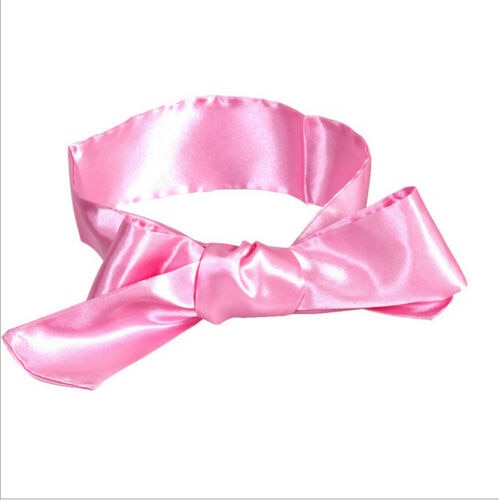 Sex Unisex Blindfold Eye Satin Mask Sex Games Set  Couple Love Cosplay Cover Band