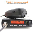 Ultra Mini CB-40M 25.615--30.105MH 8W banda ciudadana CB Radio móvil transceptor compacto AM/FM radio de coche igual con AC-001 AR-925