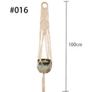 Hot sales 100% handmade macrame plant hanger flower /pot hanger for wall decoration countyard garden