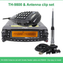 2005A TYT TH-9800 Plus Walkie Talkie 50W Car Mobile Radio Station Quad Band 29/50/144/430MHz Dual Display Scrambler TH9800
