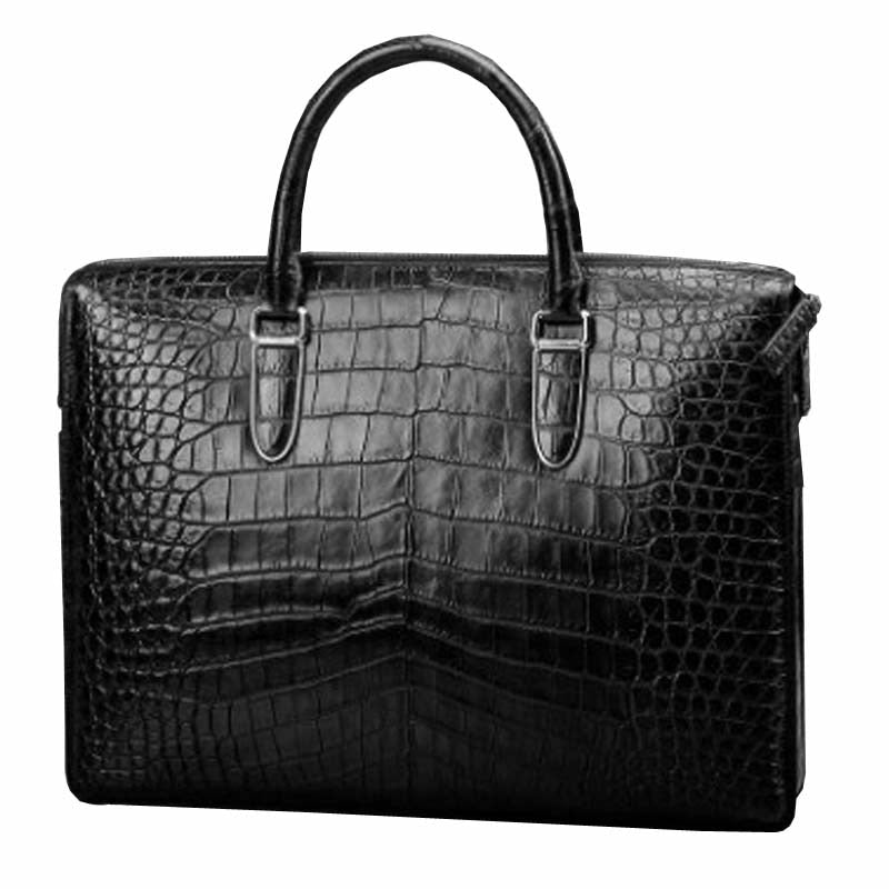 ourui  crocodile bag men briefcase  new  Genuine crocodile leather  Men's bags  men handbag