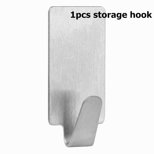 10pcs Stainless Steel S-Shape Hook Kitchen Bedroom Multi-function Railing S Hanger Hook Clasp Holder Hooks Hanging Storage Tools