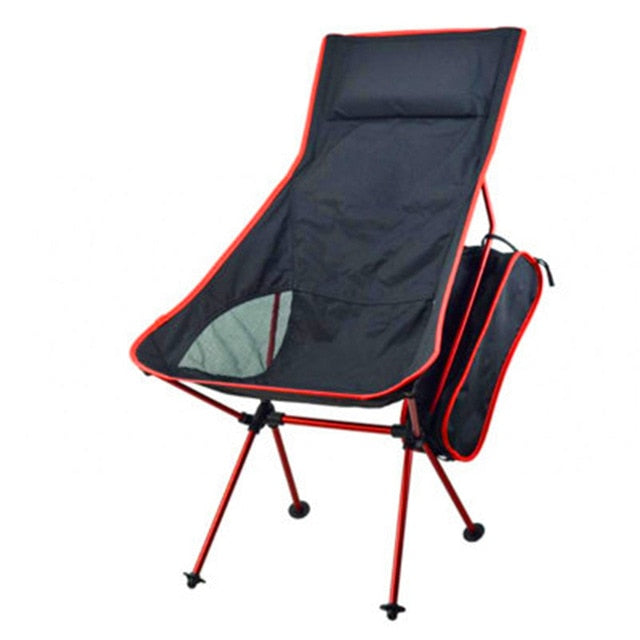 Light Moon Chair Leichter Angel-Camping-Grillstuhl Klappbarer erweiterter Wandersitz Garten Ultralight Office Home Furniture