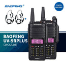 100% Original Baofeng UV9R plus verbessertes Dualband-Funkgerät wasserdichtes Walkie-Talkie-Kommunikations-Amateur-VHF-UHF-Marin-Funkschinken