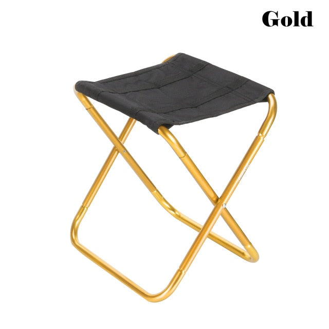Portable Moon Chair Lightweight Chair Folding Extended Seat Aluminium Alloy Ultralight Detachable Office Home Camping Fishing