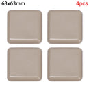 4Pcs Furniture Leg Slider Pads Anti-abrasion Floor Mat Easy Move Heavy Table Sofa Slider Pad Floor Protector Chair Fittings