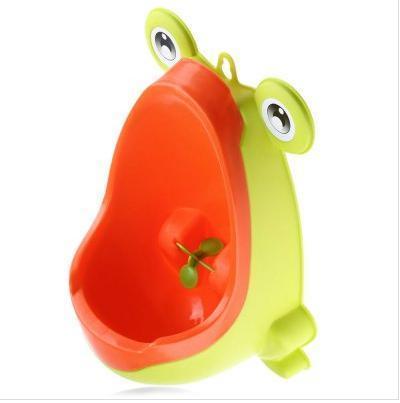 Baby Boys Standing Potty Frog Shape Wall-Mounted Urinals Toilet Training Children Stand Vertical Urinal Potty Pee Infant Toddler