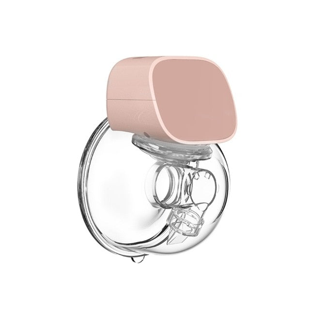 USB wiederaufladbare freihändige elektrische Milchpumpe Leise tragbarer automatischer Melker Tragbarer Baby-Stillmilchabsauger