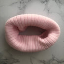 Winter Unisex Faux Fur Pompon Hat Scarf For Kids Boys Girls Knitted Baby Caps With Pompom Bonnet Children&