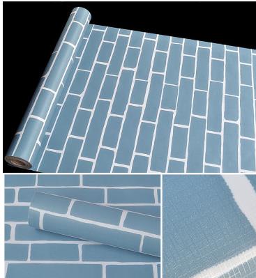 brick pattern waterproof self-adhesive wallpaper self-adhesive wallpaper  imitation brick stickers 3 meter  long