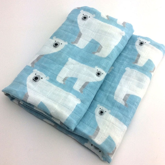 New Cotton Baby Blankets Newborn Soft Cotton Baby Blanket Muslin Swaddle Wrap Feeding Burp Cloth Towel Scarf Baby Stuff 58x58cm