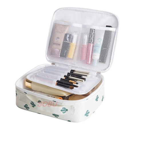 Outdoor-Multifunktionsreise-Kosmetiktasche Frauen-Toilettenartikel-Organisator wasserdichte weibliche Aufbewahrung Make-up-Fälle