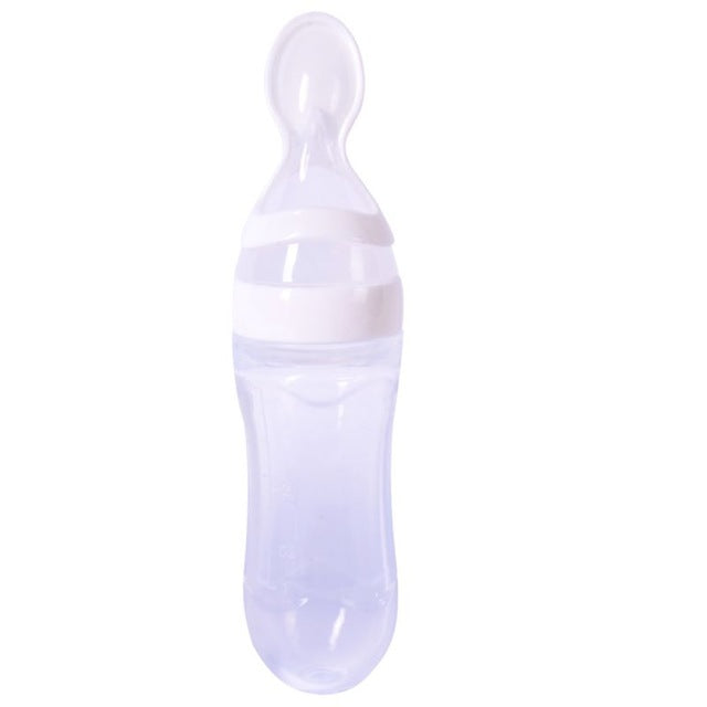 Babylöffel Flasche Feeder Dropper Silikonlöffel zum Füttern von Medikamenten Kinder Kleinkind Besteck Utensilien Kinderzubehör Neugeborene