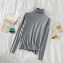 Turtleneck Women Sweaters 2020 Autumn Winter Sweater Knitted Pullover Long Sleeve Woman Sweaters Tops Soft Jumper Pull Femme