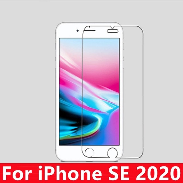 Vidrio templado para iPhone X XS MAX XR 4 4s 5 5s SE 5c Película protectora de pantalla para iPhone 6 6s 7 8 Plus X 11 12Pro Protector de vidrio