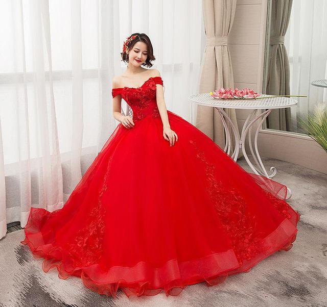 Quinceanera Dresses 2021 New Elegant Boat Neck Luxury Lace Embroidery Vestidos De 15 Anos Party Prom Vintage Quinceanera Gown F