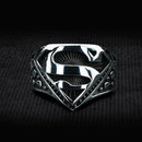 925 sterling Silver Superman Men 'S Ring
