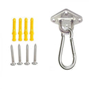 Soporte de hamaca Gancho de suspensión Colgador de columpio sexual Hebilla Kit de montaje en techo Accesorios para silla colgante Gimnasio Fitness Yoga aéreo