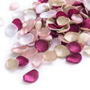 100 pieces /bag Artificial Silk Rose Petals Satin Petals Silk For Weddings Silk Handmade Soft Satin Rose Petals