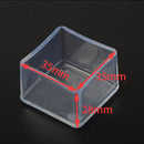 Nuevos gorros de goma para patas de silla, antideslizantes, cuadrados, para pies de mesa, cubierta antipolvo, calcetines, almohadillas protectoras para suelo, tapones para tuberías, pies para muebles