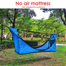 Single Sun Protection Hammock Inflatable Mattress Mosquito Net Hammocks Sets Home Courtyard Camping Trip Anti-mosquito Hammock