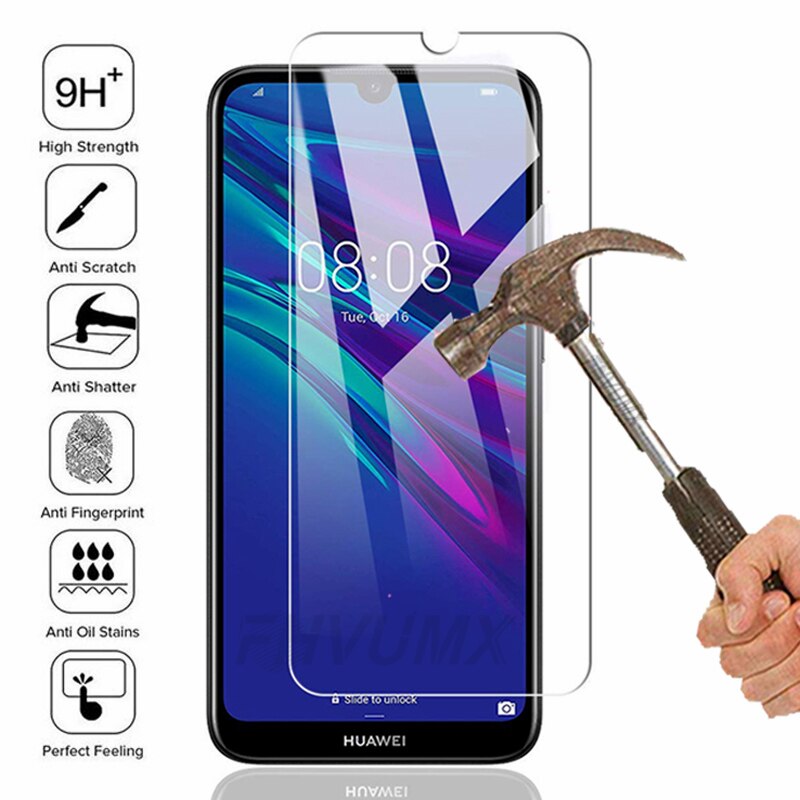 9H Protective Glass For Huawei Y5P Y6P Y7P Y8P Y6S Y7S Y8S Y9S Y5 Lite Y6 Y7 Y9 Prime 2018 2019 Tempered Glass Screen Protector