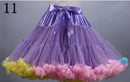 2018 Hot Sale Colorful Tulle Girls Petticoat Underskirt Lolita Faldas Tulle Skirt  EE807