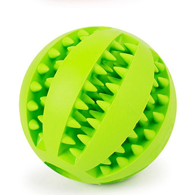 Spielzeug für Hunde Gummi-Hundeball für Welpen Lustiges Hundespielzeug für Haustier-Welpen Große Hunde Zahnreinigungs-Snack-Ball-Spielzeug für Haustierprodukte