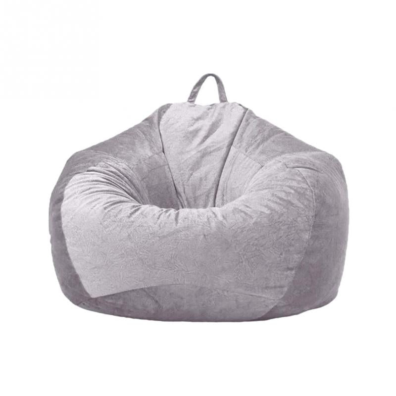 Office Home Bedroom Large Bean Bag Chair Cover Furniture Parts Soft Multifunction Washable Adult Kids Dustproof Living Room