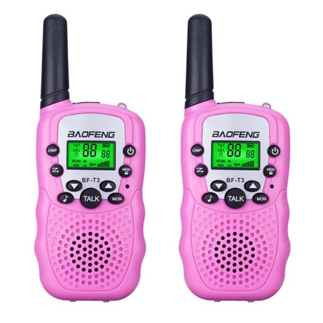 Baofeng BF T3 Walkie Talkie Kids 2pcs Comunicador Distanz Radio für Kinder 100-800M Walkie-Talkie Regalo di Natale di Complean