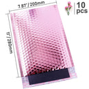 10 Stück 15 x 20 + 4 cm Roségold-Blasenumschlag/Roségoldfolien-Blasen-Mailer für Geschenkverpackungen und Hochzeitsbevorzugungsbeutel und Versandumschläge