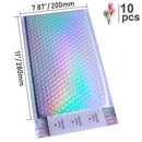 10 Stück 15 x 20 + 4 cm Roségold-Blasenumschlag/Roségoldfolien-Blasen-Mailer für Geschenkverpackungen und Hochzeitsbevorzugungsbeutel und Versandumschläge