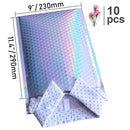 10 Stück 15 x 20 + 4 cm Roségold-Blasenumschlag/Roségoldfolien-Blasen-Mailer für Geschenkverpackungen und Hochzeitsbevorzugungsbeutel und Versandumschläge