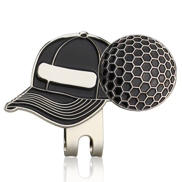 Golf Ball Mark With Magnetic Hat Clip One Putt Golf Putting Alignment Aiming Ball Marker Drop Ship
