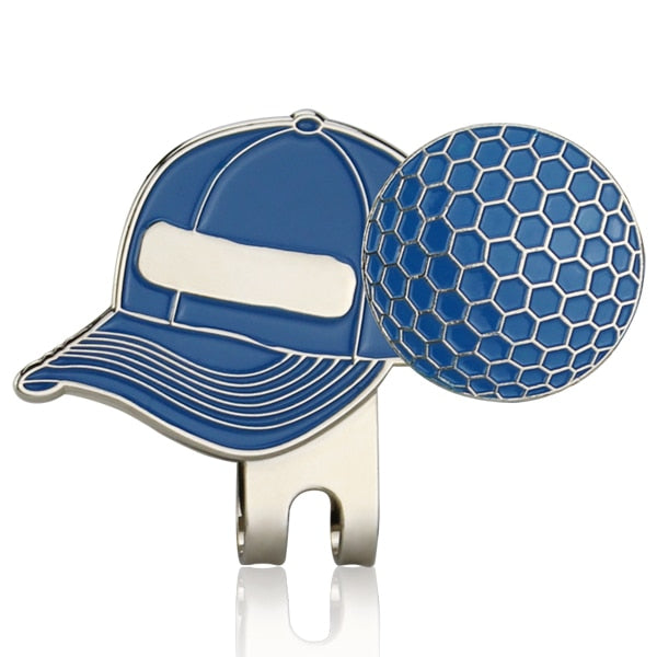 Golf Ball Mark With Magnetic Hat Clip One Putt Golf Putting Alignment Aiming Ball Marker Drop Ship