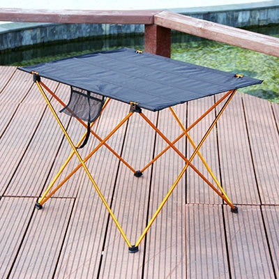 Tragbarer Klapptisch Camping Gartenmöbel Computer Betttische Picknick 6061 Aluminiumlegierung Ultraleichter Klapptisch