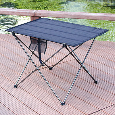 Mesa plegable portátil para acampar, muebles de exterior, mesas de cama para ordenador, Picnic, escritorio plegable ultraligero de aleación de aluminio 6061