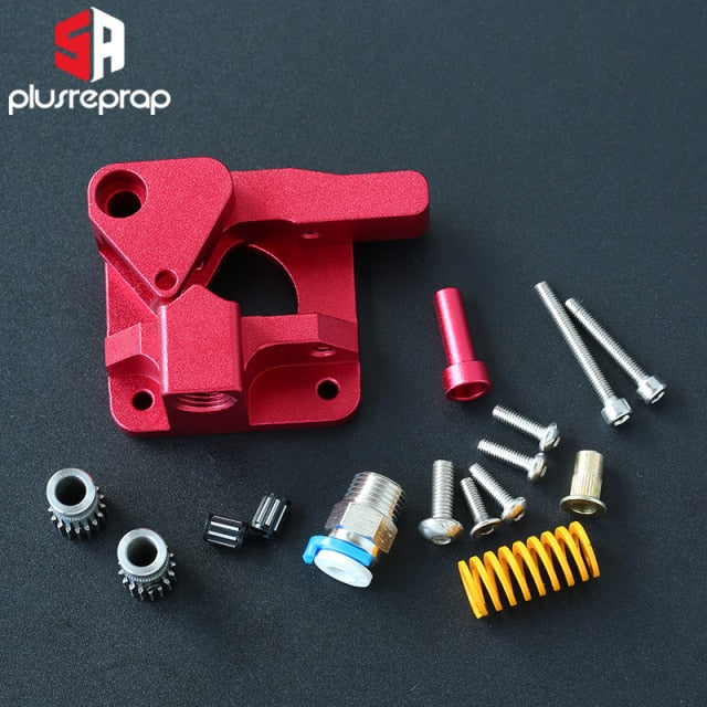 CR10 PRO Upgraded Dual Gear Extruder Double Pulleys Direct Aluminum Extruder for Ender 3/5 CR10S PRO 3D Printer Parts