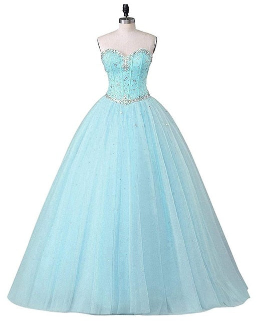 Real Picture Gorgeous Quinceanera Dresses 2020 Crystal Beads Debutante Ball Gown Prom Dresses Vestido De Quince Robe De Soiree