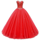 Imagen Real hermosos vestidos De quinceañera 2020 cuentas De cristal Vestido De baile De debutante vestidos De graduación Vestido De Quince Robe De Soiree