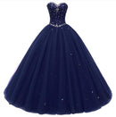 Imagen Real hermosos vestidos De quinceañera 2020 cuentas De cristal Vestido De baile De debutante vestidos De graduación Vestido De Quince Robe De Soiree