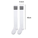 OJBK Lolita Cotton School Girl Over Knee Stocking Long Adorable Anime Tight High Black White Kawaii Student Cosplay Sailor Moon