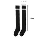 OJBK Lolita Cotton School Girl Over Knee Stocking Long Adorable Anime Tight High Black White Kawaii Student Cosplay Sailor Moon