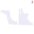 2/3/4Pcs Herren Bartkämme Haarschneider Kunststoff Männer Bart Shaping Styling Kamm Schönheitswerkzeug für Haare Bart Trim Vorlagen Lineal