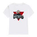 Kids 100% Cotton T Shirts Merch A4 Gelik Print Casual Family Clothing Children's Fashion Tops